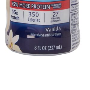 Ensure® Plus Nutrition Shake, Vanilla, 8-ounce bottle - Image 5