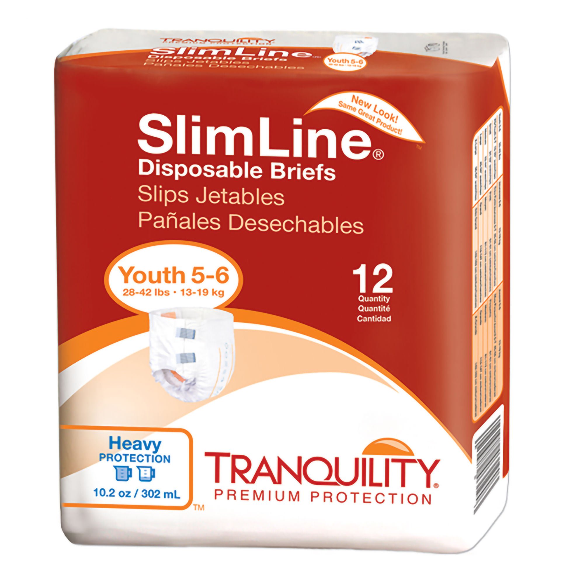 Tranquility? SlimLine? Incontinence Brief, Junior