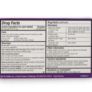 Allegra? Fexofenadine HCl Allergy Relief - Image 4