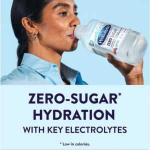 Pedialyte® Zero Sugar Electrolyte Water Drink, Berry Frost, 1 liter bottle - Image 3