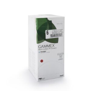 Gammex? Non-Latex PI Green Polyisoprene Surgical Glove, Size 6, Light Green - Image 2