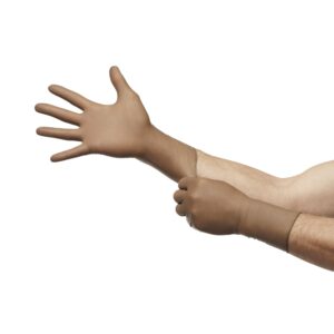Encore? Latex Micro Surgical Glove, Size 7.5, Brown - Image 4