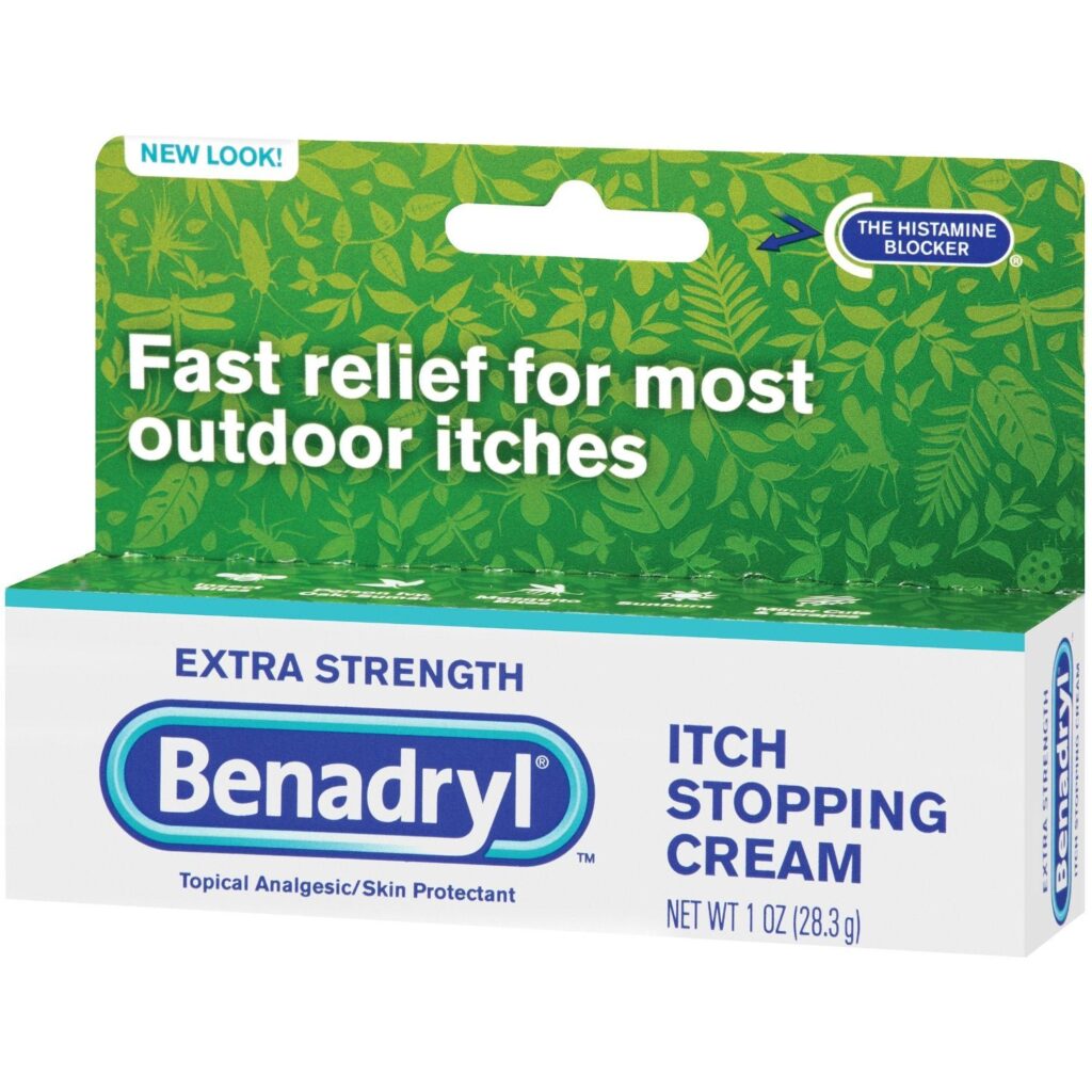 Benadryl? Itch Stopping Cream