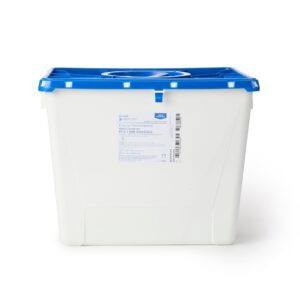 McKesson Prevent? Pharmaceutical Waste Container, 8 Gal., 13.5 x 17.3 x 13 inch - Image 1
