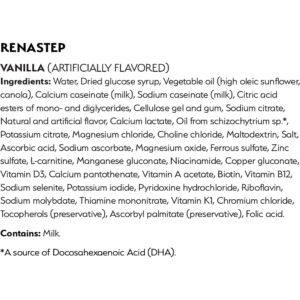 Renastep™ Pediatric Renal Medical Food, Vanilla, 6.7-ounce bottle - Image 2