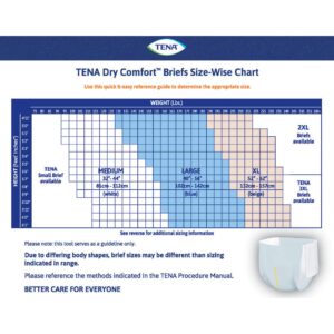 Tena? Dry Comfort? Briefs with Curvdefence? Extra Large, 52 ? 62 Inch Five Drops - Image 2