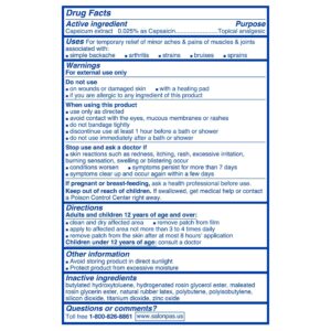 Salonpas? Hot Capsaicin Topical Pain Relief - Image 3