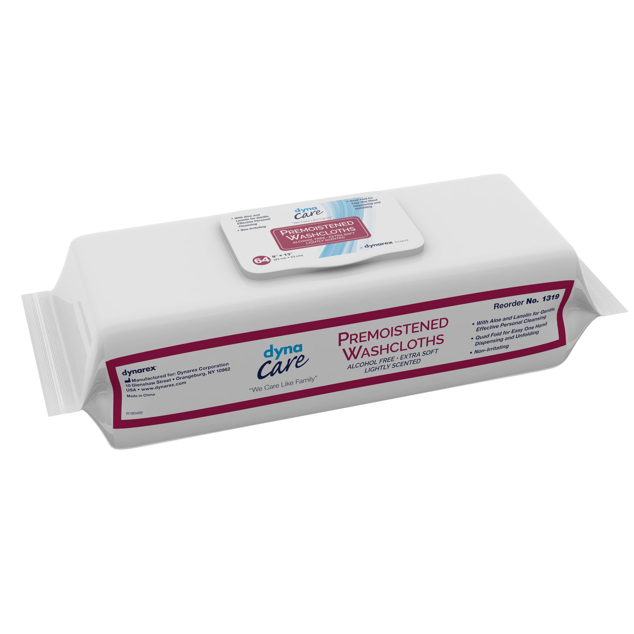 dynarex? Personal Cleansing Wipe, Unscented
