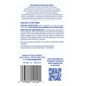 Compleat® Pediatric Ready to Use Pediatric Tube Feed Formula, 8.45-oz. carton - Image 4