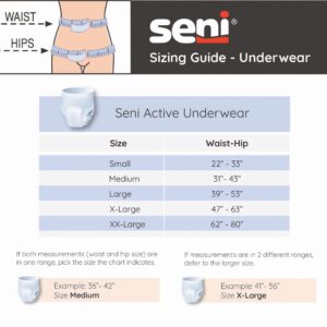 Seni? Active Classic Plus Moderate Absorbent Underwear, Large - Image 2