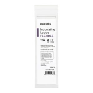 McKesson Inoculating Loop, Light Blue, 10 µL, 20 cm Length - Image 3