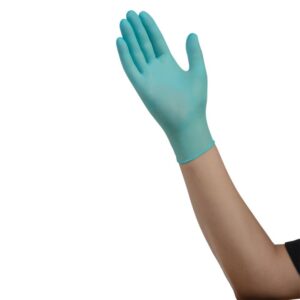 Esteem? Stretch Nitrile Exam Glove, Medium, Teal - Image 3