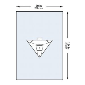 McKesson Sterile Arthroscopic Knee Drape, 90 x 124 Inch - Image 2