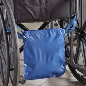 McKesson Urinary Bag Drainage Holder, Adjustable Straps, Dark Blue - Image 4