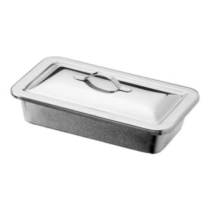 McKesson Instrument Tray, Strap Handle, 8.5 Inches - Image 1