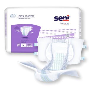 Seni? Super Heavy Absorbency Incontinence Brief, Large - Image 5