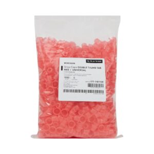 McKesson Red Tube Closure, 12, 13 and 16 mm - Image 2