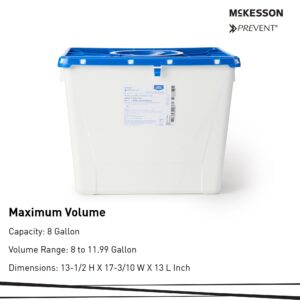 McKesson Prevent? Pharmaceutical Waste Container, 8 Gal., 13.5 x 17.3 x 13 inch - Image 2