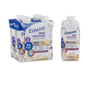 Ensure® Max Protein Nutrition Shake, Vanilla, 11-ounce carton - Image 1