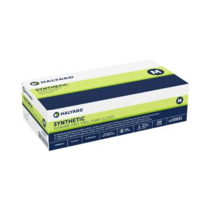 Halyard? Vinyl Exam Glove, Medium, Clear - Image 3
