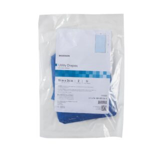 McKesson Sterile Utility Drape with Tape, 15 x 26 Inch - Image 2