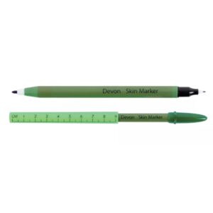 Cardinal Health™ Devon™ Surgical Skin Marker with Ruler, Dual Tip - Image 4