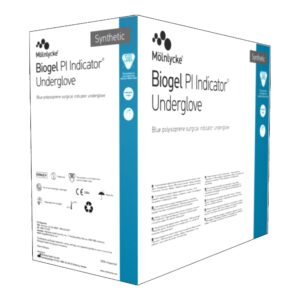 Biogel? PI Indicator Underglove? Polyisoprene Surgical Underglove, Size 8, Blue - Image 3