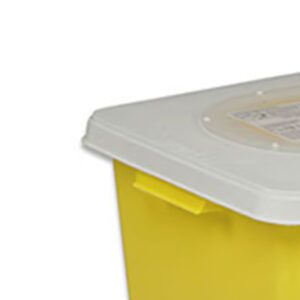 SharpSafety? Chemotherapy Waste Container, 18 Gallon, 26 x 12? x 18? Inch - Image 3