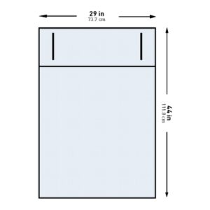McKesson Sterile Under Buttocks Obstetrics / Gynecology Drape, 29 x 44 Inch - Image 1