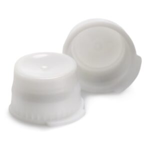 McKesson White Tube Closure, 13 mm - Image 1