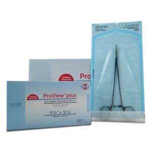 ProView® plus Sterilization Pouch, 3-1/2 x 5-1/4 Inch - Image 2