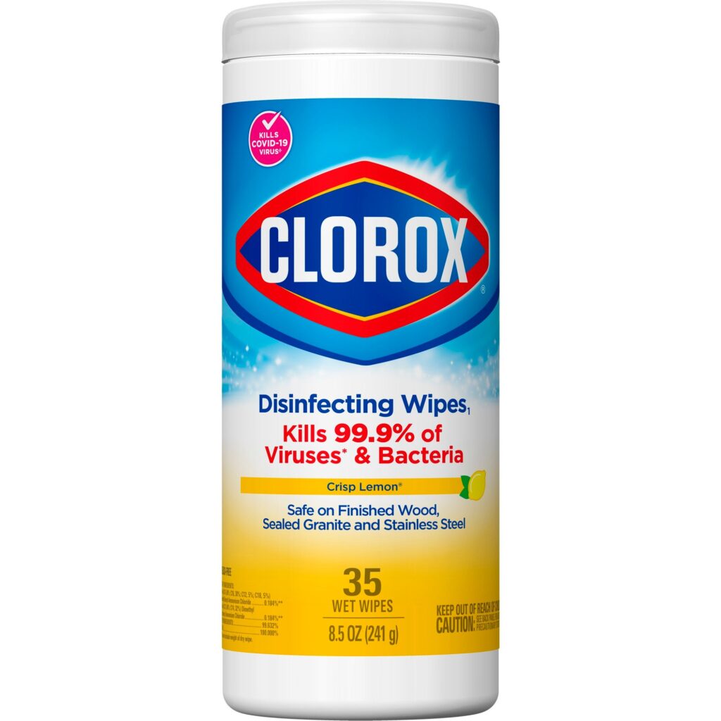 Clorox? Disinfecting Wipes, Lemon Scent, 35 ct.