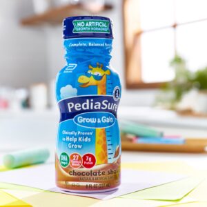 PediaSure® Grow & Gain Chocolate Shake, 8-ounce bottle - Image 8