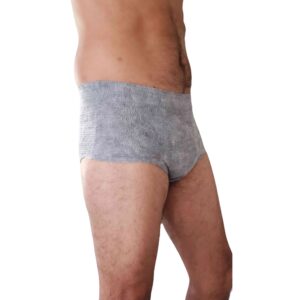 Nexwear Men's Pull-On Absorbent Underwear, Extra Large, Gray - Image 7