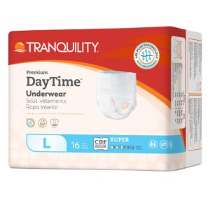 Tranquility Premium DayTime Disposable Absorbent Underwear, Large - Image 8