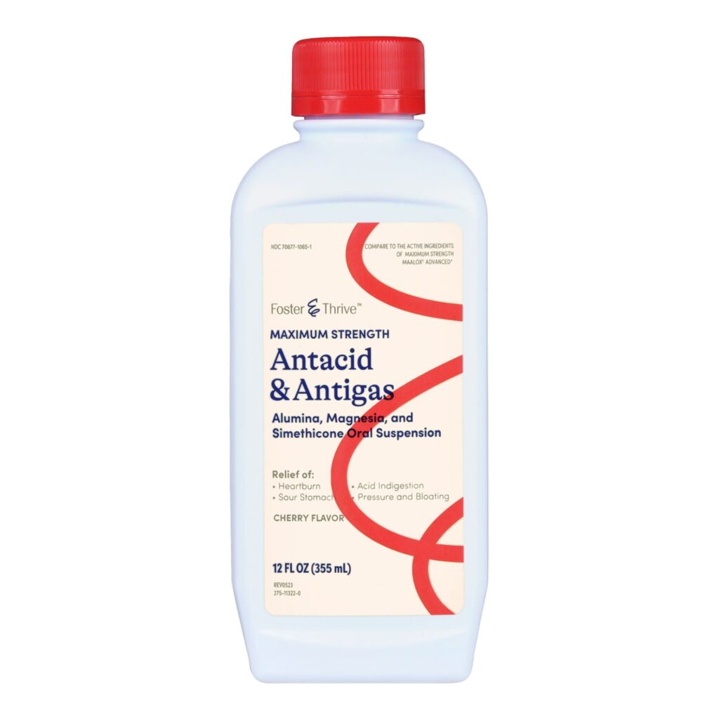 Foster & Thrive? Max Strength Antacid & Antigas Alumina, Magnesia & Simethicone
