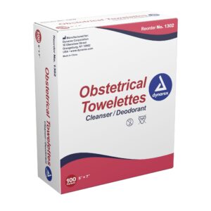dynarex? Scented Obstetrical Towelettes, Individual Packets - Image 1