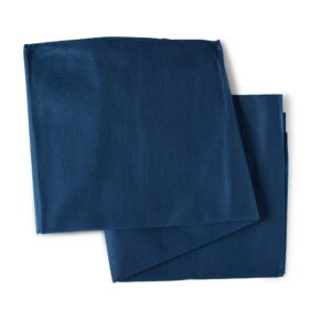 FlexDrape® Dark Blue Flat Stretcher Sheet, 40 x 84 Inch - Image 2