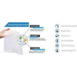 Abena? Scented Pre-Moistened Cleansing Wipes, Soft Pack - Image 3