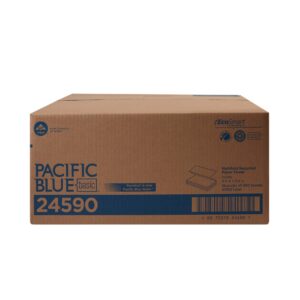 Pacific Blue Basic? Recycled Multi-Fold Paper Towel, 250 Sheets per Pack - Image 3