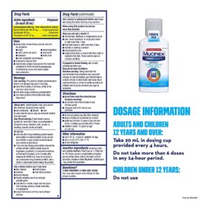 Mucinex? Fast-Max? Cold & Flu Cold and Cough Relief, 6-ounce Bottle - Image 3
