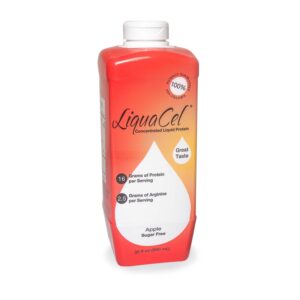 LiquaCel® Apple Concentrated Liquid Protein, Sugar Free, 32-ounce bottle - Image 1