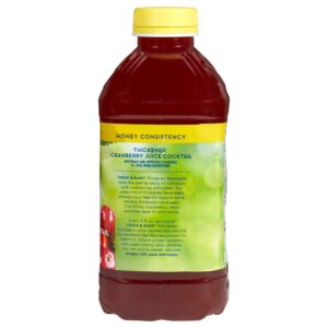 Thick & Easy® Clear Honey Consistency Cranberry Thickened Beverage - Image 4