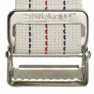 SkiL-Care™ Pinstripe Gait Belt with Metal Buckle, 60 Inch - Image 4