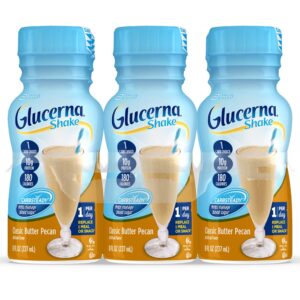 Glucerna® Original Shake, Butter Pecan Flavor, 8-ounce bottle - Image 1