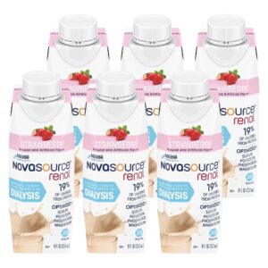 Novasource® Renal Strawberry Formula for Patients on Dialysis, 8-ounce Carton - Image 8