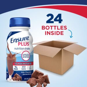 Ensure® Plus Therapeutic Nutrition, Chocolate, 8-ounce bottle - Image 3
