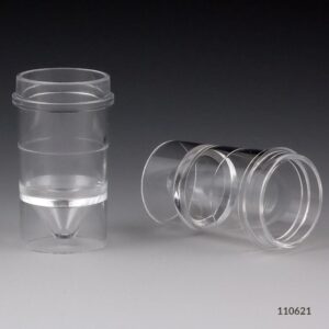 McKesson Sample Cup without Cap, 2 mL, Clear, 16 x 24 mm - Image 1