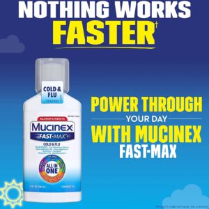 Mucinex? Fast-Max? Cold & Flu Cold and Cough Relief, 6-ounce Bottle - Image 4