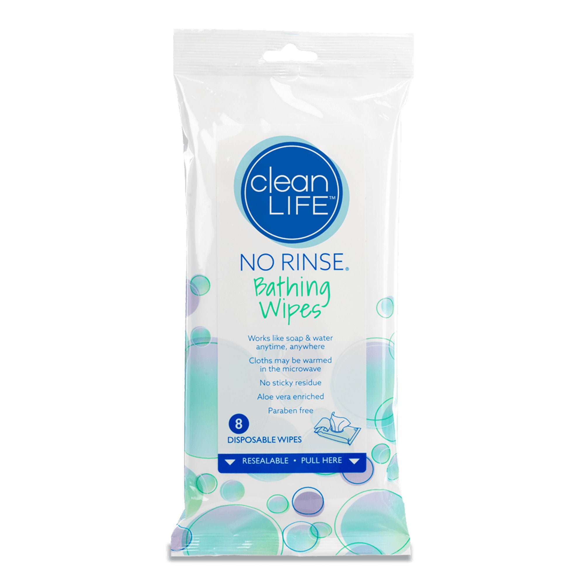 No Rinse? Cleansing & Deodorizing Bath Wipes
